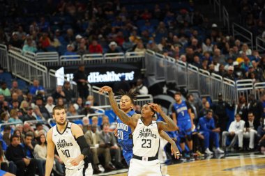 Orlando Magic, 26 Ocak 2020 'de Orlando Florida' daki Amway Center 'da Los Angeles Clippers' a ev sahipliği yaptı.. 