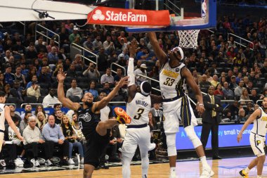 Orlando Magic, 31 Ocak 2019 'da Orlando Florida' daki Amway Center 'da Indiana Pacers' a ev sahipliği yapıyor..