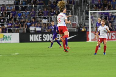 Orland Pride, 25 Ağustos 2018 'de Orlando Florida' daki Exploria Stadyumu 'nda Chicago Red Stars' a ev sahipliği yapıyor..  