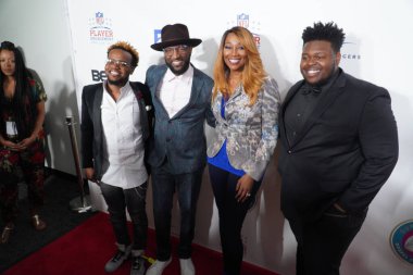 30 Ocak 2020 Perşembe günü Miami 'deki James L Knight Center' da 21. Geleneksel Superbowl İncil Kutlaması Kırmızı Halı.  