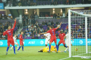Amerikan Futbol Takımı 15 Kasım 2019 Cuma günü Orlando Florida 'daki Exploria Stadyumu' nda oynanan Concacaf Uluslar Ligi karşılaşmasında Kanada 'ya ev sahipliği yapmaktadır.