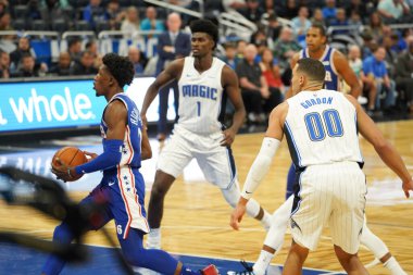 Orlando Magic 13 Ekim 2019 'da Florida, Orlando' daki Amway Center 'da Philadelphia 76ers' a ev sahipliği yaptı.. 