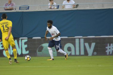 Paris Saint-Germain, Tottenham Hotspur 'a karşı 22 Temmuz 2017' de Orlando Florida 'daki Citrus Bowl' da.  