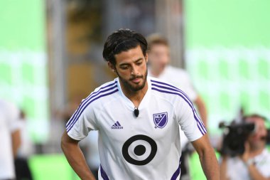 30 Temmuz 2019 'da Orlando Florida' da Disney 'in Vahşi Spor Dünyası' nda MLS All-Star Yetenek Yarışması.