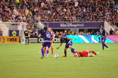 Orlando City SC, 8 Mayıs 2015 'te Florida' daki Kamp Dünyası Stadyumu 'nda Los Angeles Galaksisi' ne ev sahipliği yaptı.. 