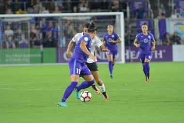 Orlando Pride 12 Ağustos 2017 'de Orlando City Stadyumu' nda New Jersey Sky Blue FC 'ye ev sahipliği yapmaktadır..  
