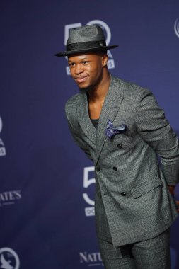 15 Ekim 2019 'da Nashville, Tennessee' deki Linbscome Üniversitesi 'nde verilen 50. GMA Dove Ödülleri sırasında kırmızı halı.