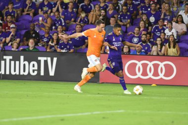 Orlando City SC, 22 Eylül 2018 'de Florida Exploria Stadyumu' nda Houston Dynamo 'yu ağırladı..