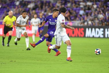 Orlando City 20 Şubat 2019 Çarşamba günü Orlando Fl 'daki Orlando City Stadyumu' nda New England 'a ev sahipliği yaptı. 