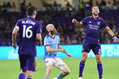 Orlando City 26 Temmuz 2018 'de Florida Exploria Stadyumu' nda NYC FC 'ye ev sahipliği yaptı. Fotoğraf: Marty Jean-Louis