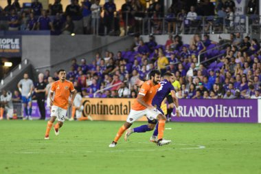 Orlando City SC, 22 Eylül 2018 'de Florida Exploria Stadyumu' nda Houston Dynamo 'yu ağırladı..
