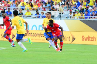 Brezilya, 8 Haziran 2016 tarihinde Orlando Florida 'daki Copa America Centenario' da Haiti ile karşılaştı..