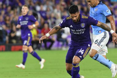 Orlando City 26 Temmuz 2018 'de Florida Exploria Stadyumu' nda NYC FC 'ye ev sahipliği yaptı. Fotoğraf: Marty Jean-Louis