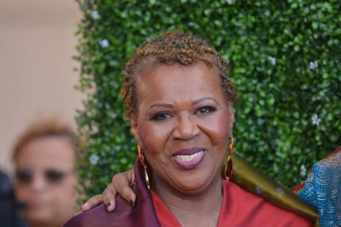 24 Mart 2018 Cumartesi günü Las Vegas 'taki Orleans Resort' ta düzenlenen 33. Yıldız Ödülleri Kırmızı Halı sırasında ünlüler.