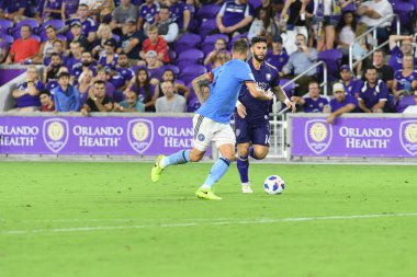 Orlando City 26 Temmuz 2018 'de Florida Exploria Stadyumu' nda NYC FC 'ye ev sahipliği yaptı. Fotoğraf: Marty Jean-Louis
