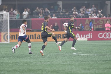 1 Ağustos 2018 tarihinde Atlanta 'daki Mercedez Benz Stadyumu' nda tüm yıldızlar Juventus 'a karşı..  