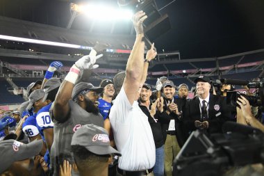 Georgia State Face Batı Kentucky Cure Bowl sırasında 16 Aralık 2017 'de Orlando Florida' daki Citrus Bowl 'da.  