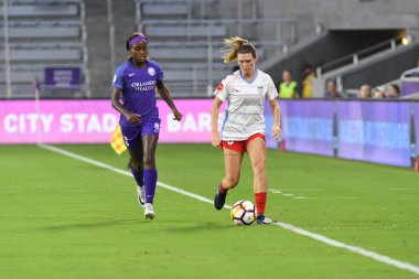Orland Pride, 25 Ağustos 2018 'de Orlando Florida' daki Exploria Stadyumu 'nda Chicago Red Stars' a ev sahipliği yapıyor..  