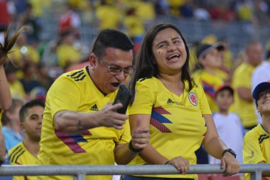 ABD Kolombiya 'ya karşı Raymond James Stadyumu' nda 11 Ekim 2018 'de.  