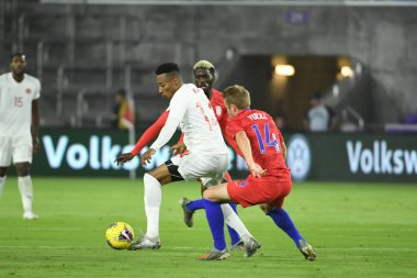 Amerikan Futbol Takımı 15 Kasım 2019 Cuma günü Orlando Florida 'daki Exploria Stadyumu' nda oynanan Concacaf Uluslar Ligi karşılaşmasında Kanada 'ya ev sahipliği yapmaktadır.