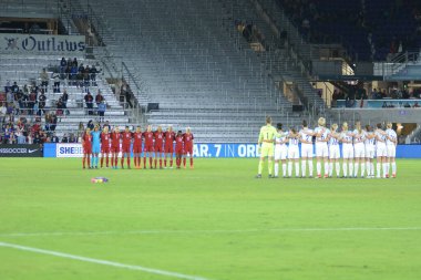 ABD, 7 Mart 2018 tarihinde Orlando City Stadyumu 'ndaki SheBelives Kupası' nda İngiltere ile karşı karşıya geldi.. 