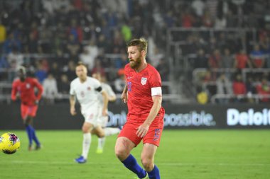 Amerikan Futbol Takımı 15 Kasım 2019 Cuma günü Orlando Florida 'daki Exploria Stadyumu' nda oynanan Concacaf Uluslar Ligi karşılaşmasında Kanada 'ya ev sahipliği yapmaktadır.
