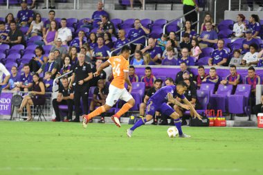 Orlando City SC, 22 Eylül 2018 'de Florida Exploria Stadyumu' nda Houston Dynamo 'yu ağırladı..