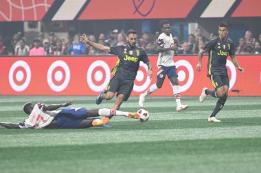 1 Ağustos 2018 tarihinde Atlanta 'daki Mercedez Benz Stadyumu' nda tüm yıldızlar Juventus 'a karşı..  