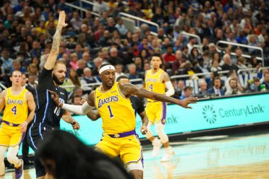Orlando Magic 11 Aralık 2019 Çarşamba günü Orlando Forida 'daki Amway Center' da Los Angeles Lakers 'a ev sahipliği yaptı..  