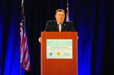 Florida Valisi Rick Scott 13 Ekim 2015 'te Orlando Florida' daki İnanç Sempozyumu 'nda konuşma yapacak. Fotoğraf: Marty Jean-Louis