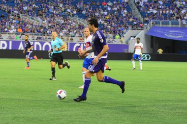 Orlando City, 24 Ağustos 2016 'da Orlando Florida' daki Kamp Dünyası Stadyumunda Toronto FC 'ye ev sahipliği yaptı..