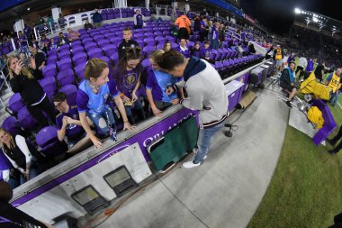 Orlando City SC, 10 Mart 2018 'de Orlando City Stadyumu' nda Minnesota United FC 'ye ev sahipliği yaptı..  