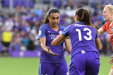 Orlando Pride 28 Haziran 2018 'de Orlando City Stadyumu' nda Houston Dash 'e ev sahipliği yaptı..  