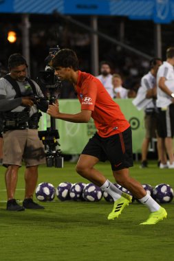 30 Temmuz 2019 'da Orlando Florida' da Disney 'in Vahşi Spor Dünyası' nda MLS All-Star Yetenek Yarışması.