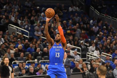 Orlando Magic 29 Ocak 2019 'da Orlando Florida' daki Amway Center 'da OklahomaCity Thunder' a ev sahipliği yaptı. 