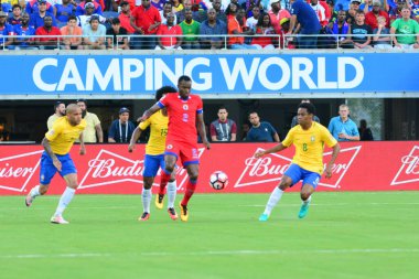 Brezilya, 8 Haziran 2016 tarihinde Orlando Florida 'daki Copa America Centenario' da Haiti ile karşılaştı.. 