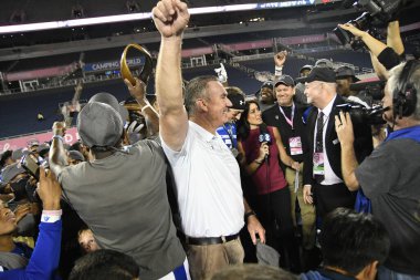 Georgia State Face Batı Kentucky Cure Bowl sırasında 16 Aralık 2017 'de Orlando Florida' daki Citrus Bowl 'da.  