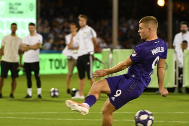 30 Temmuz 2019 'da Orlando Florida' da Disney 'in Vahşi Spor Dünyası' nda MLS All-Star Yetenek Yarışması. 