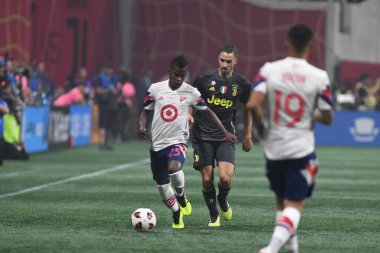 1 Ağustos 2018 tarihinde Atlanta 'daki Mercedez Benz Stadyumu' nda tüm yıldızlar Juventus 'a karşı..  