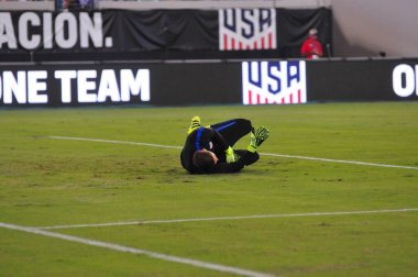 ABD Futbol Takımı 6 Eylül 2016 'da Jacksonville Florida EverBank Field' da Trinidad & Tobago 'ya ev sahipliği yaptı..