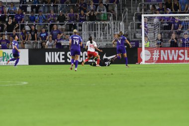 Orland Pride, 25 Ağustos 2018 'de Orlando Florida' daki Exploria Stadyumu 'nda Chicago Red Stars' a ev sahipliği yapıyor..  