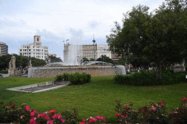 Sokak manzaralı güzel binalar, şehir manzaralı