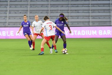 Orland Pride, 25 Ağustos 2018 'de Orlando Florida' daki Exploria Stadyumu 'nda Chicago Red Stars' a ev sahipliği yapıyor..  