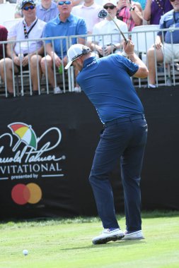 Bubba Watson, Orlando Florida 'daki Bay HIll Kulüp Lodge' da düzenlenen 2020 Arnold Palmer Birinci Tur Grupları sırasında 5 Mart 2020 