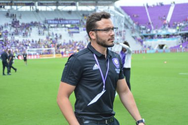 Orlando City, 31 Mart 2018 'de Orlando Florida' daki Exploria Stadyumu 'nda New York Red Bulls' a ev sahipliği yaptı..  