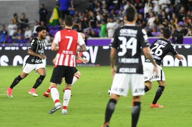 Korintliler, 10 Ocak 2018 'de Orlando City Stadyumu' nda düzenlenen Florida Kupası 'nda PSV Eindhoven' a karşı..  