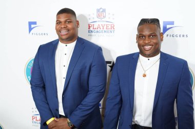 30 Ocak 2020 Perşembe günü Miami 'deki James L Knight Center' da 21. Geleneksel Superbowl İncil Kutlaması Kırmızı Halı.  