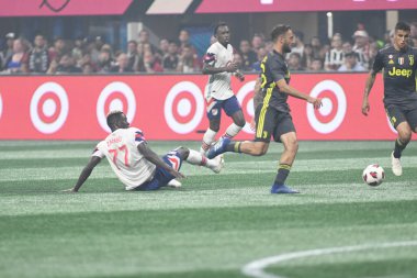 1 Ağustos 2018 tarihinde Atlanta 'daki Mercedez Benz Stadyumu' nda tüm yıldızlar Juventus 'a karşı..  