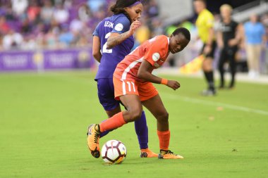 Orlando Pride, 27 Haziran 2018 tarihinde Orlando City Stadyumu 'nda Houston Dash' e ev sahipliği yaptı..  