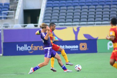 Orlando City SC, 29 Haziran 2016 'da Orlando Florida' daki Kamp Dünyası Stadyumu 'nda Fort Lauderdale Strikers' a ev sahipliği yaptı..